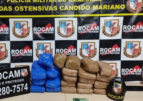 Mulher é presa com mais de 20 Kg de drogas estocados em casa em Manaus