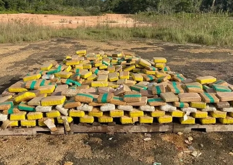Exército apreende 927 kg de maconha na fronteira do Amazonas com a Colômbia
