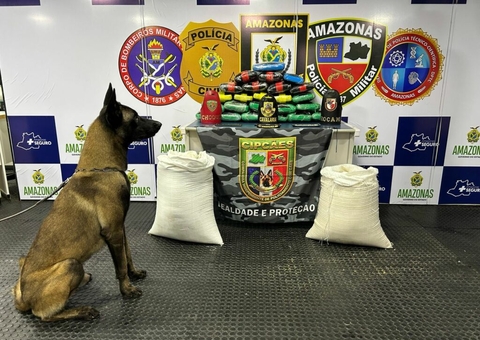 Drogas são encontradas dentro de saco de farinha no Amazonas