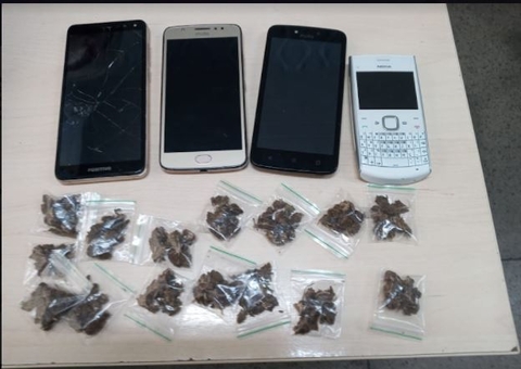 Vendedor ambulante abandona drogas e celulares ao ver PM em Manaus