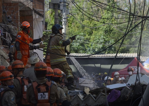 Força-tarefa vai apurar desabamento de prédio no Rio