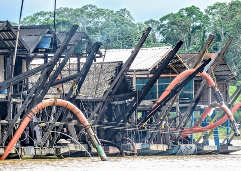 MP propõe que TCE julgue o aumento de garimpos ilegais que poluem rios  amazônicos
