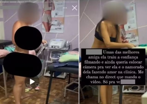 Dona de clínica de estética é suspeita de filmar clientes nuas e vender imagens na internet