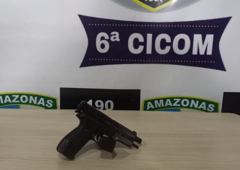 Homem saca arma durante briga de trânsito e acaba preso em Manaus