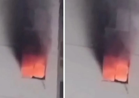 Criança de 4 anos morre carbonizada em incêndio em apartamento 