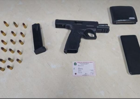 Advogado é preso ao ser flagrado com pistola ilegal na frente de bar em Manaus