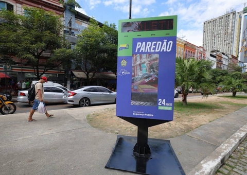 Procurado por homicídio é preso ao ser reconhecido por câmera do 'Paredão' no Centro