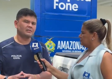 Ao vivo: Polícia fala sobre a apreensão de celulares roubados em Manaus