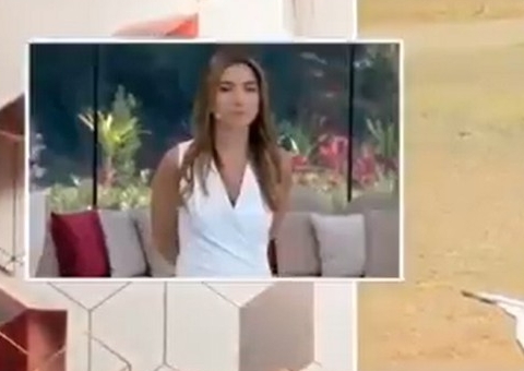 Reação de Patrícia Abravanel com manifestante criticando Bolsonaro viraliza