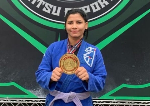 Amazonense Joyse Barbosa é campeã mundial de jiu-jitsu esportivo em São Paulo