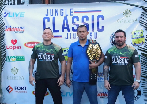 Jiu-Jítsu: Robert Castro busca revanche contra Samir Nadaf em Manaus