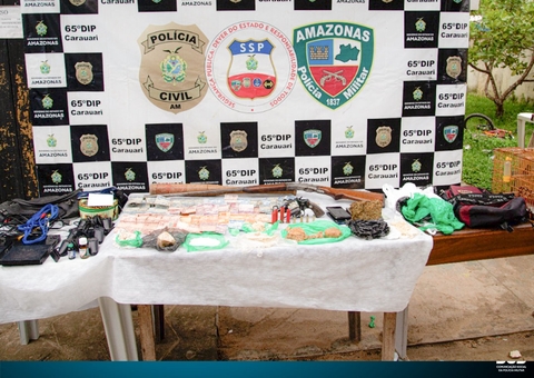 Sete pessoas são presas durante ações da PM no interior do Amazonas