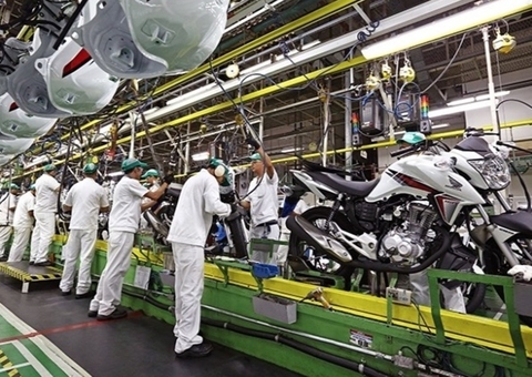 Em 5 meses, produção de motos em Manaus chega a quase 570 mil unidades