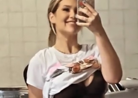 Virginia Fonseca ostenta barriga trincada 2 meses após dar à luz e divide opiniões