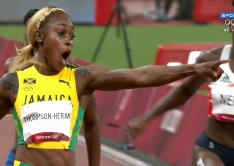 Elaine Thompson vence e quebra recorde olímpico dos 100 m rasos em Tóquio