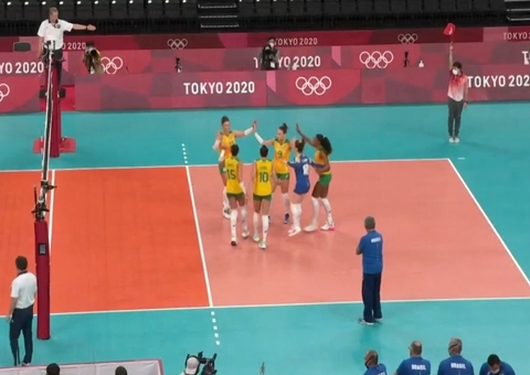 No vôlei feminino, Brasil segue invicto e vai às quartas de final de Tóquio