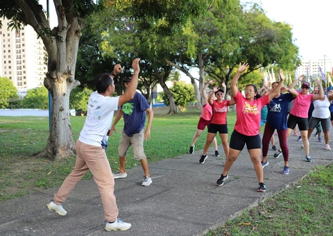 Feira, aulões, esportes e mais; veja a programação da Vila Olímpica neste domingo