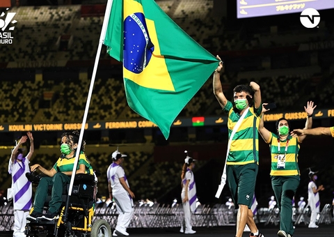 Com 234 atletas, Brasil tem 5ª maior delegação nas Paraolimpíadas de Tóquio
