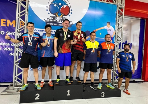 4º Torneio de Tênis de Mesa reúne mais de 100 atletas na zona Leste