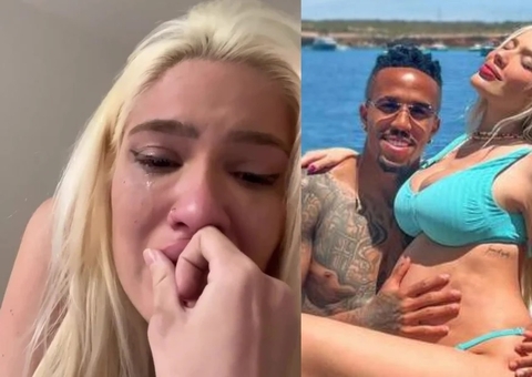 Karoline Lima aparece aos prantos ao saber de processo de Éder Militão