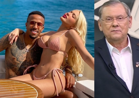 Namorada de Éder Militão se revolta com fala de Milton Neves sobre o relacionamento