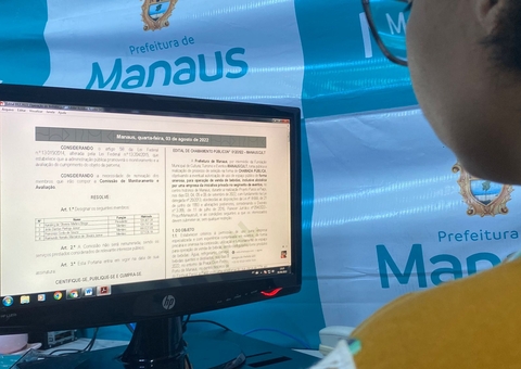 Lançado edital sobre operação de venda de bebidas no Passo a Paço em Manaus