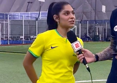 Gandula brasileira revela diálogo com Cristiano Ronaldo na Copa