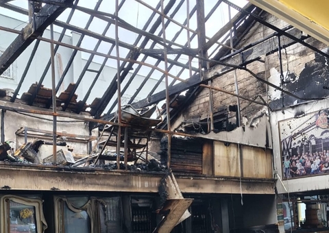 Veja como ficou o Bar do Caldeira após incêndio devastador