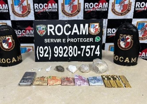 Traficante tenta escapar da polícia, mas acaba preso no Armando Mendes