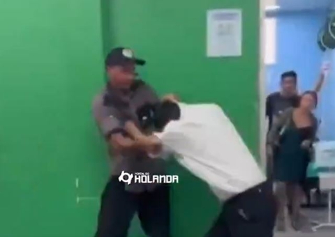 Agente de portaria é afastado após trocar socos com paciente em SPA de Manaus