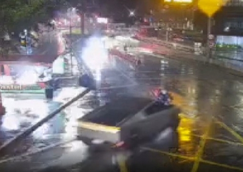 Vídeo mostra momento do acidente fatal com carro da Tesla em São Paulo