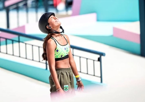 Rayssa Leal fatura medalha de bronze no skate nas Olimpíadas de Paris