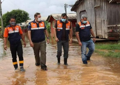 Eirunepé em emergência com Juruá próximo da cota de 17 metros