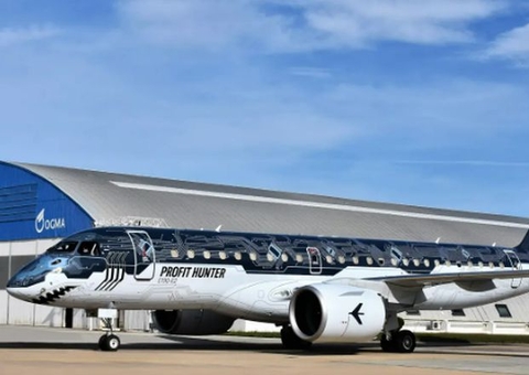 Embraer entrega avião comprado por Leila para uso do Palmeiras