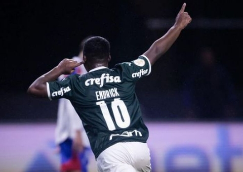 Estreia de Endrick na Libertadores ganha destaque na Espanha