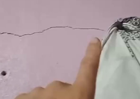 Vídeo: Tremor de terra racha paredes de casas e assusta moradores em Roraima 