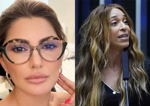 Deputada Erika Hilton processa Antonia Fontenelle por ofensas racistas