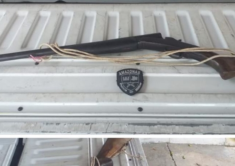 Homem é preso após agredir e ameaçar companheira com espingarda no Amazonas