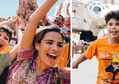 Wanessa curte férias com os filhos nos EUA após divórcio: ‘mais feliz e leve'