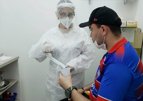 Teste para Covid-19 feito a partir da saliva chega a Manaus