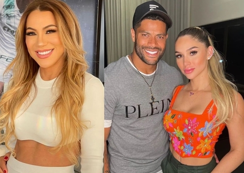 Ex de Hulk faz pedido aos seguidores após jogador marcar casamento com Camila Ângelo