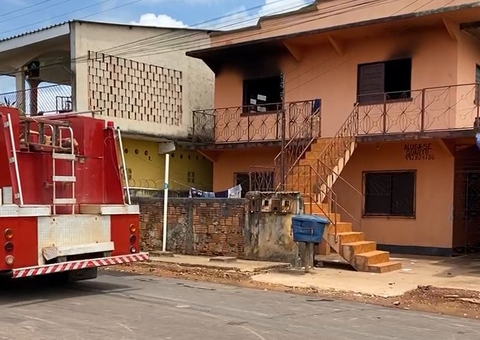 Botija explode e incendeia quitinete com mulher e criança dentro no Amazonas