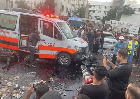 Israel confirma bombardeio contra ambulância usada pelo Hamas em Gaza