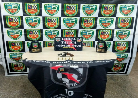 Após fuga, adolescente é detido com arma carregada em Manaus