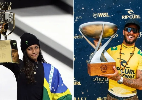 Rayssa Leal e Filipe Toledo são finalistas do Laureus, o 'Oscar do Esporte'