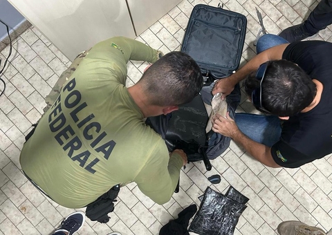Colombiano é preso pela PF tentando embarcar com drogas para Manaus 