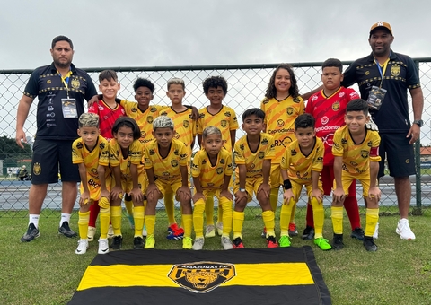 Time Sub-10 do Amazonas participa do maior torneio de futebol infantil do Brasil