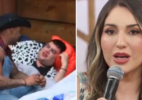 Vídeo: Cezar comenta sobre vencedor do BBB e Amanda manda indireta: 'é bom ganhar'