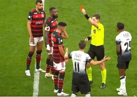 STJD pune Yuri, Alcaraz e Cacá por briga generalizada em Corinthians e Flamengo