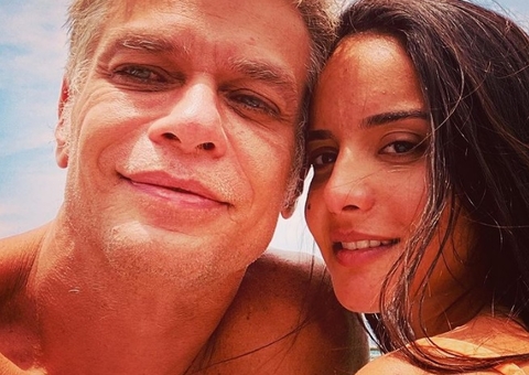 Fábio Assunção mostra rostinho da filha recém-nascida